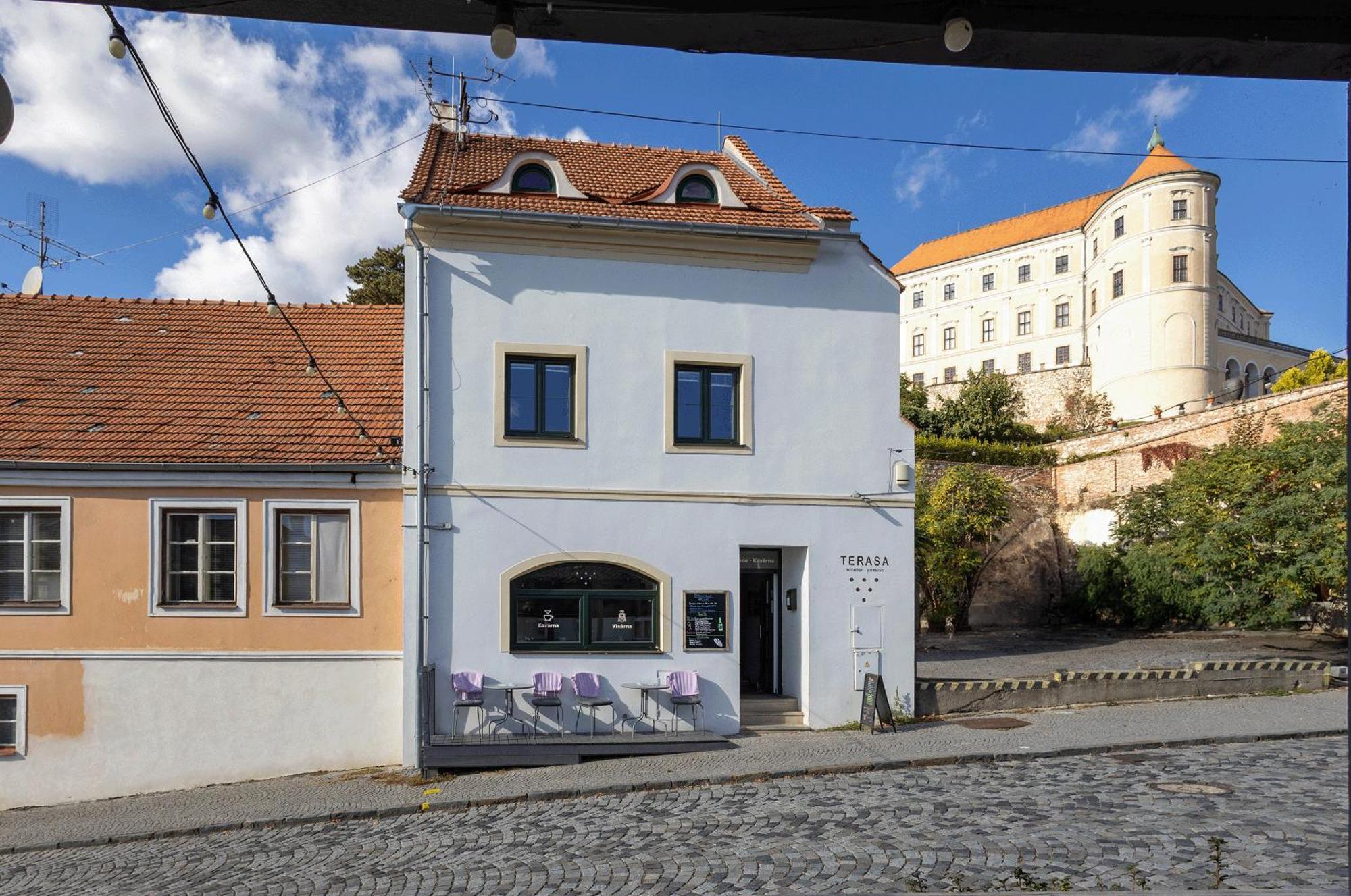 Penzion Terasa Cibulka Mikulov Eksteriør billede